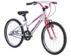 Велосипед 20" Apollo NEO 3i girls Brushed Alloy / Pink / Purple Fade