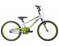 Велосипед 20" Apollo NEO boys Brushed Alloy / Slate / Lime Green Fade