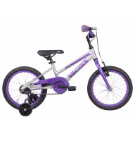 Велосипед 16" Apollo NEO girls Brushed Alloy / Lavender / Purple Fade