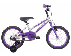 Велосипед 16" Apollo NEO girls Brushed Alloy / Lavender / Purple Fade