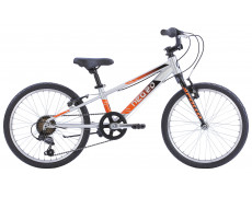 Велосипед 20" Apollo NEO 6s boys Brushed Alloy / Black / Orange Fade