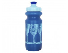 Фляга 0,6 Green Cycle BLUE CUPS з великим соском, blue nipple/blue cap/blue bottle