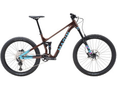Велосипед 29"F/27,5"R Marin Alpine Trail 1 рама - L 2024 Gloss Blue/Brown/Light Blue