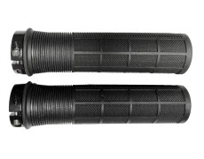 Гріпси Green Cycle GGR-415 130mm чорні з одним чорним замком