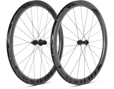 Колесо пер. + задн. 28" ERE OMNIA CLR45 CARBON, Road, 100x12/142x12, CL, HG11, tubeless, чорний сатин