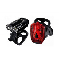 Комплект блималок Infini LAVA I-260WR1, 4 режими, USB кабель, з крiпл.