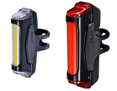 Комплект блималок  Infini SWORD I-461WR1-Black, 5 режимів, USB кабель, з кріпл.