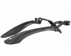 Комплект крыльев 24"-29" SIMPLA Hammer 2 SDE, SPEEDstrap быстросъемное крепление, черные с белыми вставками