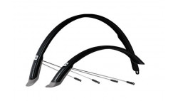 Комплект крил 28" SIMPLA Ubiquit SDL 45mm, з бризковиками, чорні