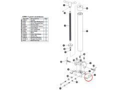 Ремкомплект Park Tool 1170-2 змінне лезо для CRP-1