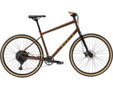 Велосипед 28" Marin Kentfield 2 рама - L 2024 Gloss Brown/Black/Yellow