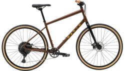 Велосипед 28" Marin Kentfield 2 рама - XL 2024 Gloss Brown/Black/Yellow