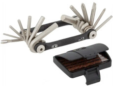 Мультитул Crankbrothers M13, 2/2.5/3/4/5/6/8мм, T10, T25, Phillips #1 #2, flat #2, інструмент для безкамерних шин, чорний
