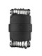 Мультитул Crankbrothers M13, 2/2.5/3/4/5/6/8мм, T10, T25, Phillips #1 #2, flat #2, інструмент для безкамерних шин, чорний