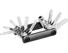Мультитул Crankbrothers F10+, 2/2.5/3/4/5/6/8мм, T25, Phillips #2, flat #1, металевий кейс з відкривачкою, чорний