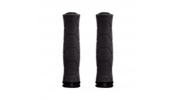 Гріпси Fabric SEMI ERGO GRIP 135мм, алюмінієвий замок, чорні
