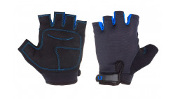 Рукавички Green Cycle SIMPLA без пальців M чорно-сині