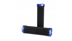 Гріпси Green Cycle GGR-424 130mm чорний з двома синіми замками