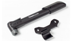 Мінінасос Green Cycle GPM-001 пластиковий, presta + schreder, чорний