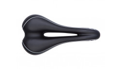 Сідло Cycle GSD-276 Sport Unisex, Cro-Mo rail, чорне