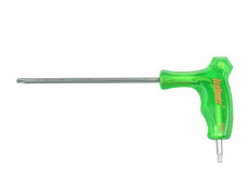 Ключ Ice Toolz 7T20 двухсторонний T-20, зеленый