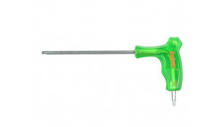 Ключ ICE TOOLZ 7T20 двосторонній T-20, зелений