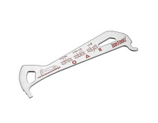 Ключ ICE TOOLZ 62C4 вимірювач зносу ланцюга, нержавіюча сталь