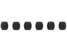 Захист JAGWIRE на оболонки CHA095 Black Silicon (6 шт)