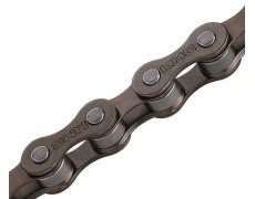 Цепь инд. 112 зв. 1/2x1/8 KMC S1 (Z410) brown/brown