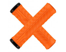 Гріпси Lizard Skins CHARGER EVO 136мм, з одним замком, Blaze Orange
