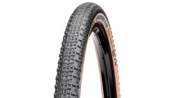 Покришка 700x38C Maxxis Rambler (38-622) 60TPI, EXO/TR/Tanwall, Foldable, чорна з коричневою боковиною
