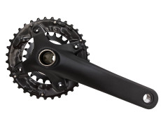 Комплект шатунов PROWHEEL VORTEX-501-TT (10S) 170мм, 36/22T черные