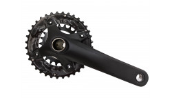 Комплект шатунів PROWHEEL VORTEX-501-TT (10S) 170мм, 36/22T чорні