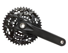 Комплект шатунів PROWHEEL BURNER-301-N (8S) 170mm, 22/32/42T black
