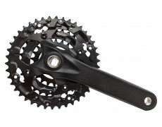 Комплект шатунов PROWHEEL BURNER-301-N (8S) 175mm, 22/32/42T black