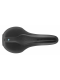 Седло Selle Royal SCIENTIA M1 Moderate, 3D skingel, обивка Black gummy/Black mokka, 289х141мм, 425г, рейлы сталь + Curva suspension, unisex, чёрное