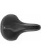 Седло Selle Royal SCIENTIA R2 Relaxed, 3D skingel, обивка Black gummy/Black mokka, 289х196мм, 485г, рейлы сталь + Curva suspension, unisex, чёрное
