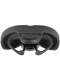 Седло Selle Royal SCIENTIA R2 Relaxed, 3D skingel, обивка Black gummy/Black mokka, 289х196мм, 485г, рейлы сталь + Curva suspension, unisex, чёрное