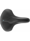 Сідло Selle Royal SCIENTIA R3 Relaxed, 3D skingel, оббивка Black gummy/Black mokka, 289х224мм, 520г, рейли сталь + Curva suspension, unisex, чорне