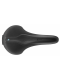 Седло Selle Royal SCIENTIA A3 Athletic, 3D skingel, обивка Black gummy/Black mokka, 289х159мм, 415г, рейлы сталь + Curva suspension, unisex, чёрное