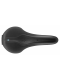 Сідло Selle Royal SCIENTIA A2 Athletic, 3D skingel, оббивка Black gummy/Black mokka, 289х144мм, 390г, рейли сталь + Curva suspension, unisex, чорне
