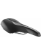 Сідло Selle Royal SCIENTIA R1 Relaxed, 3D skingel, оббивка Black gummy/Black mokka, 289х169мм, 479г, рейли сталь + Curva suspension, unisex, чорне