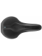 Сідло Selle Royal SCIENTIA R1 Relaxed, 3D skingel, оббивка Black gummy/Black mokka, 289х169мм, 479г, рейли сталь + Curva suspension, unisex, чорне