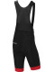 Велотруси Spiuk Anatomic Classic на лямках чоловічі чорно-червоні XL