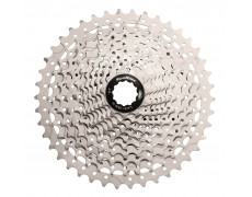 Касета 11-k 11-51T SUN RACE MS8 MTB, алюмінієвий павук, Metallic Silver