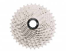 Касета 10-k 11-36T SUN RACE MS MTB, алюмінієвий павук, Metallic Silver