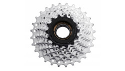 Трещітка інд. SUN RACE M2A 7-k 14-28T Zinc+Black