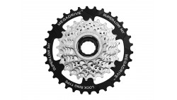 Трещітка інд. SUN RACE M4S 7S, 13-34T, Zinc+Black