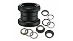 Рулевая колонка 1-1/8" VP VP-A71, d 28.6/34/30, подшипники сепараторные, стальная, черная