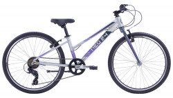 Велосипед 24" Apollo NEO 7s girls Brushed Alloy / Charcoal / Lavender Fade
